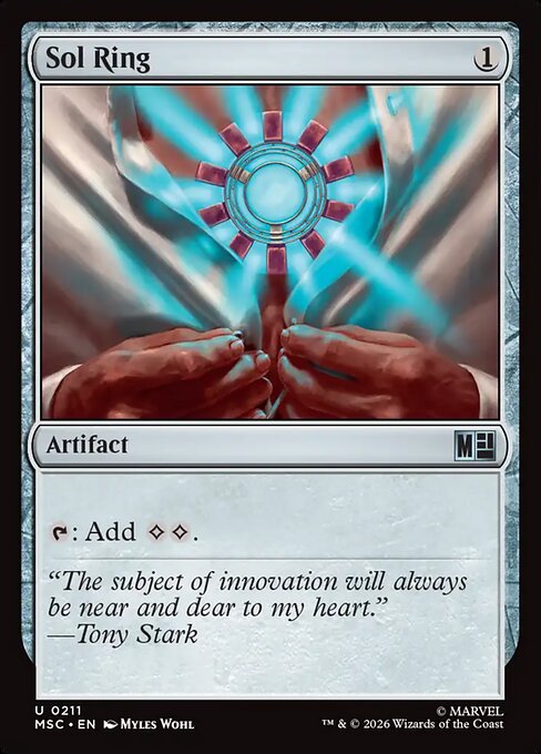 Sol Ring Magic: The Gathering card