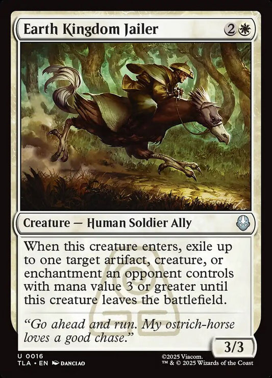 Earth Kingdom Jailer Magic: The Gathering card