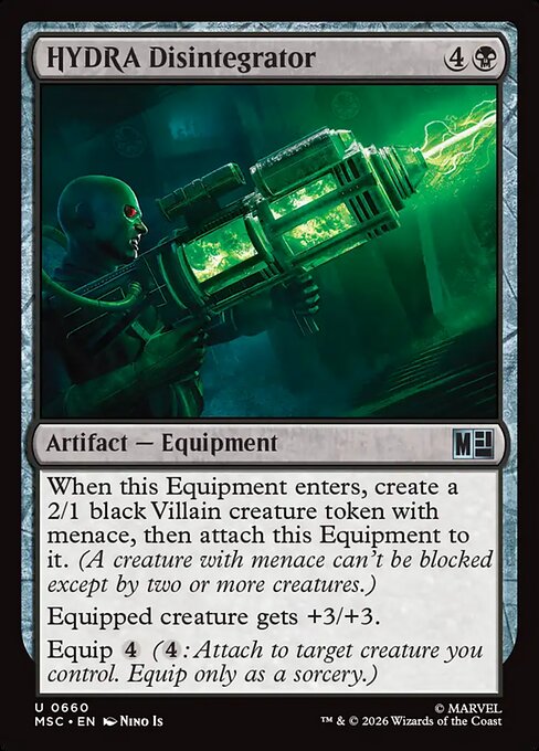 HYDRA Disintegrator Magic: The Gathering card
