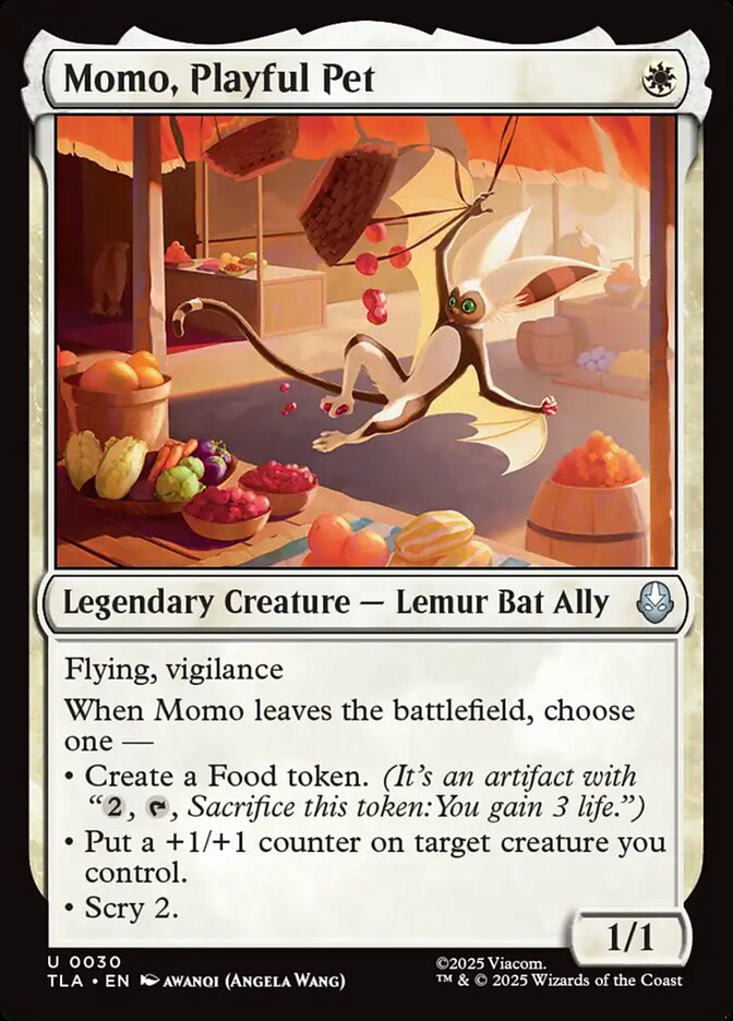 Momo, Playful Pet Magic: The Gathering card