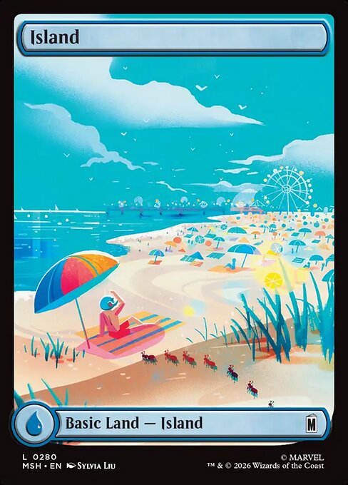 Island Magic: The Gathering card