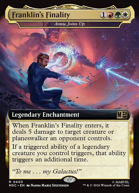 Annie Joins Up Magic: The Gathering card