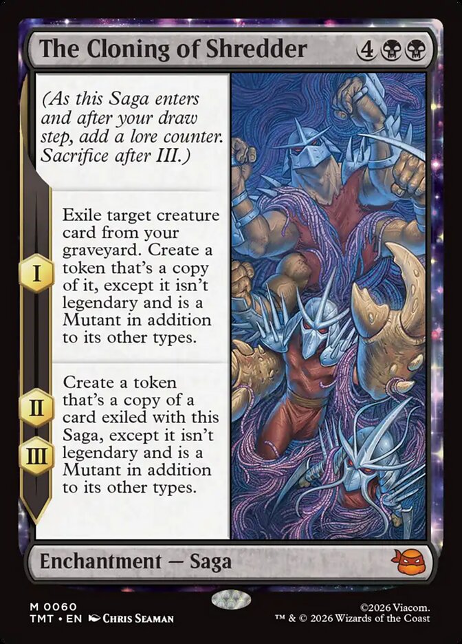 The Cloning of Shredder card image