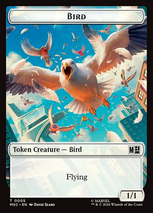 Bird Magic: The Gathering card