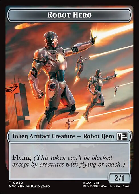 Robot Hero Magic: The Gathering card