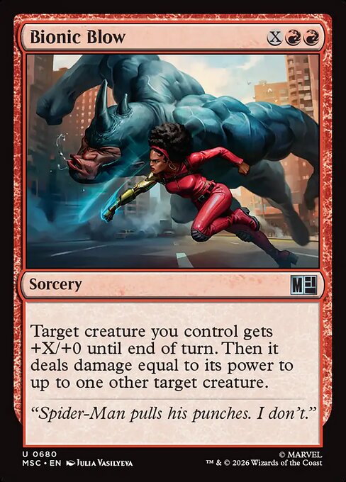 Bionic Blow Magic: The Gathering card