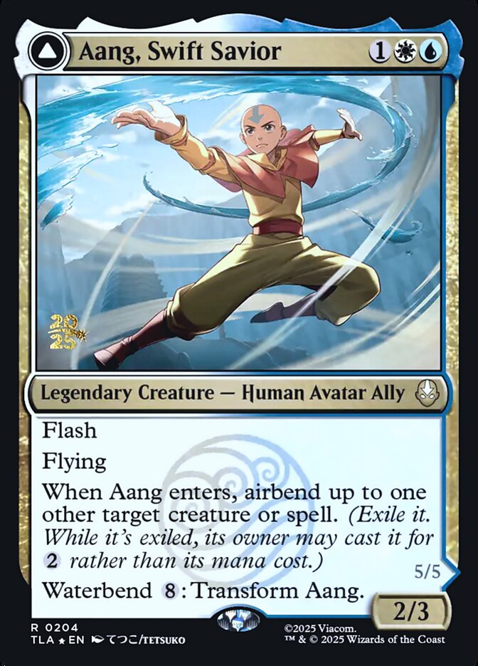 Aang, Swift Savior card image
