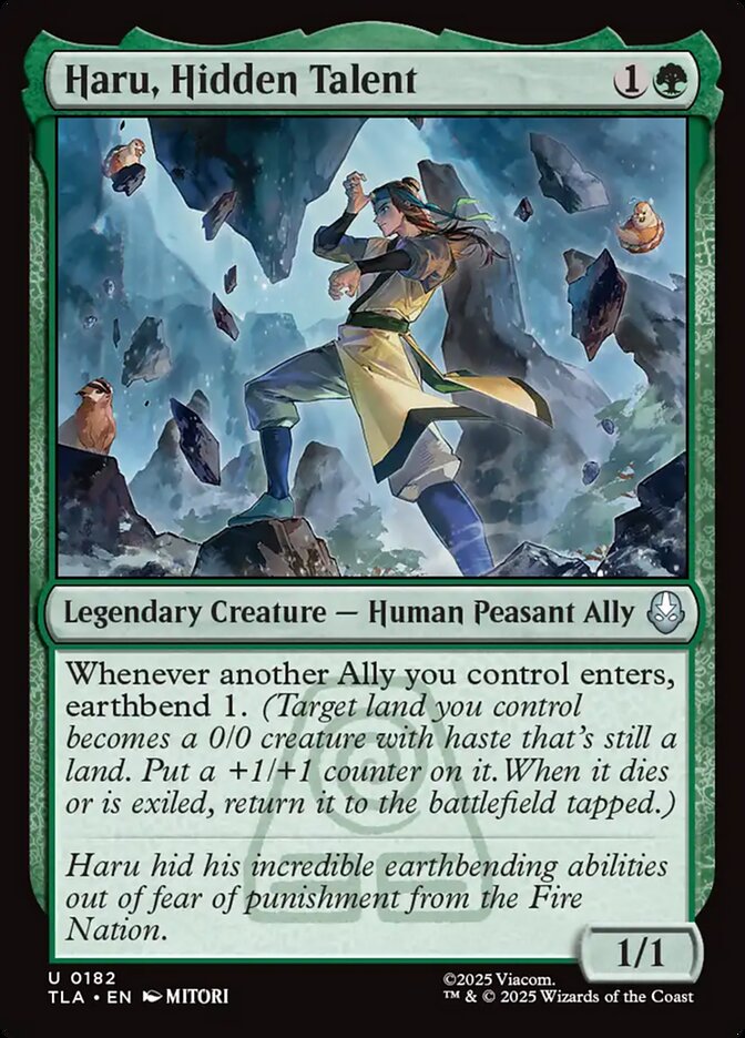 Haru, Hidden Talent Magic: The Gathering card