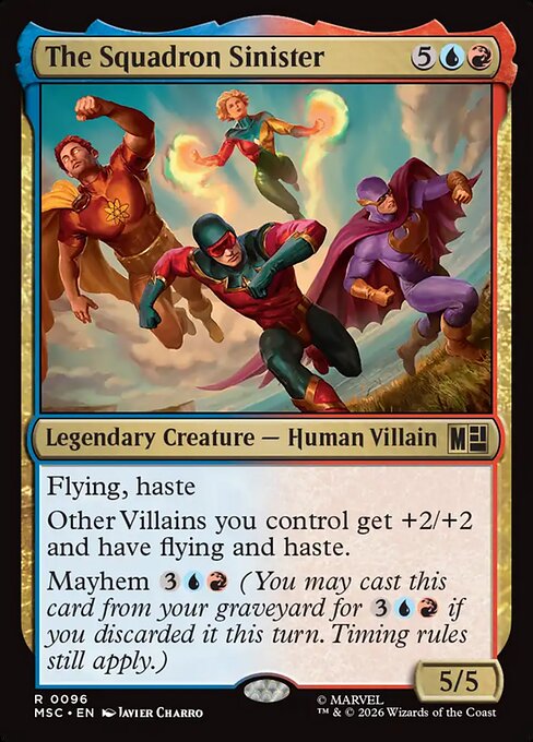 The Squadron Sinister Magic: The Gathering card