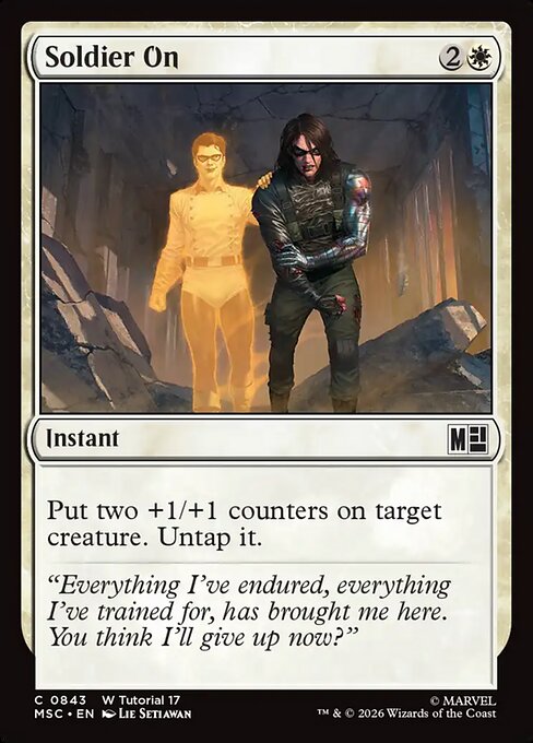 Soldier On Magic: The Gathering card