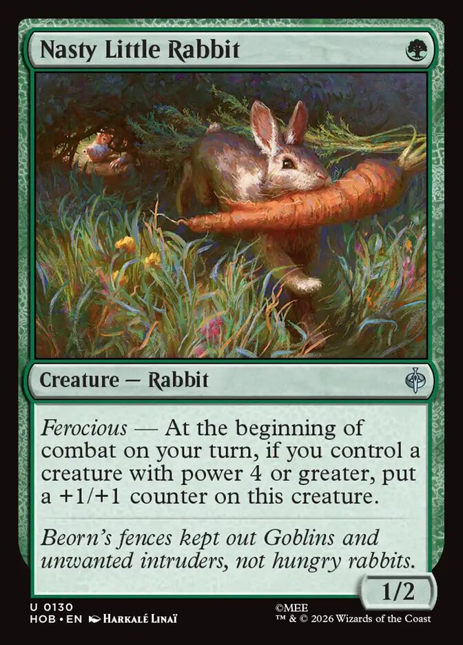 Nasty Little Rabbit card image
