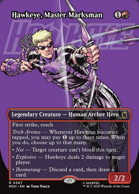 Hawkeye, Master Marksman Magic: The Gathering card