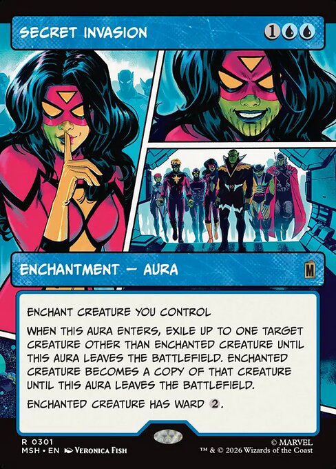 Secret Invasion Magic: The Gathering card