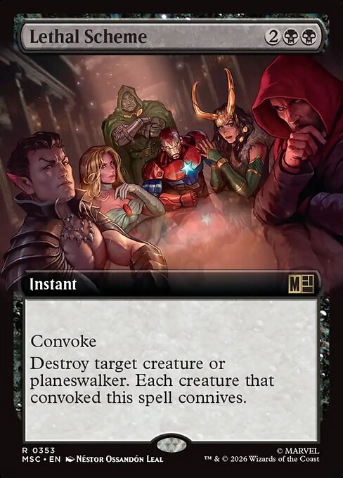 Lethal Scheme Magic: The Gathering card