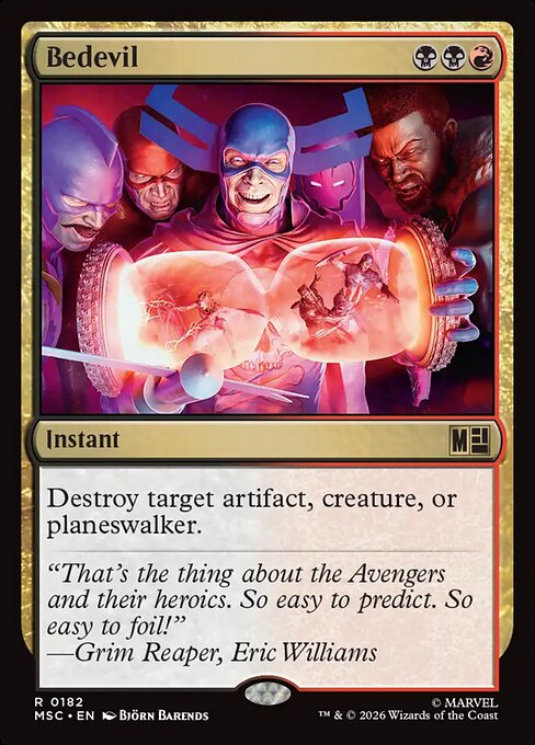Bedevil Magic: The Gathering card