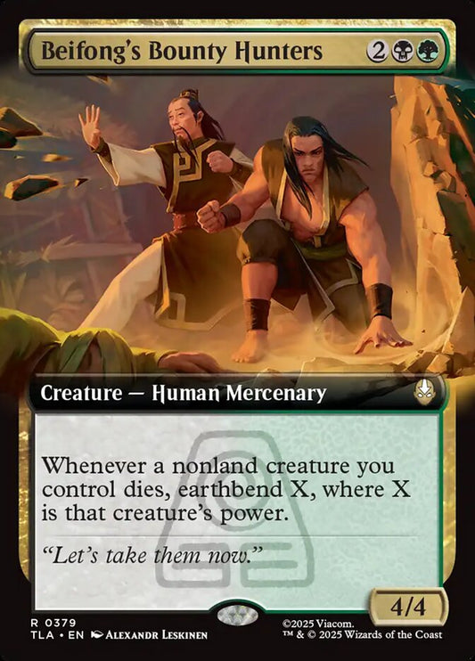 Beifong's Bounty Hunters Magic: The Gathering card