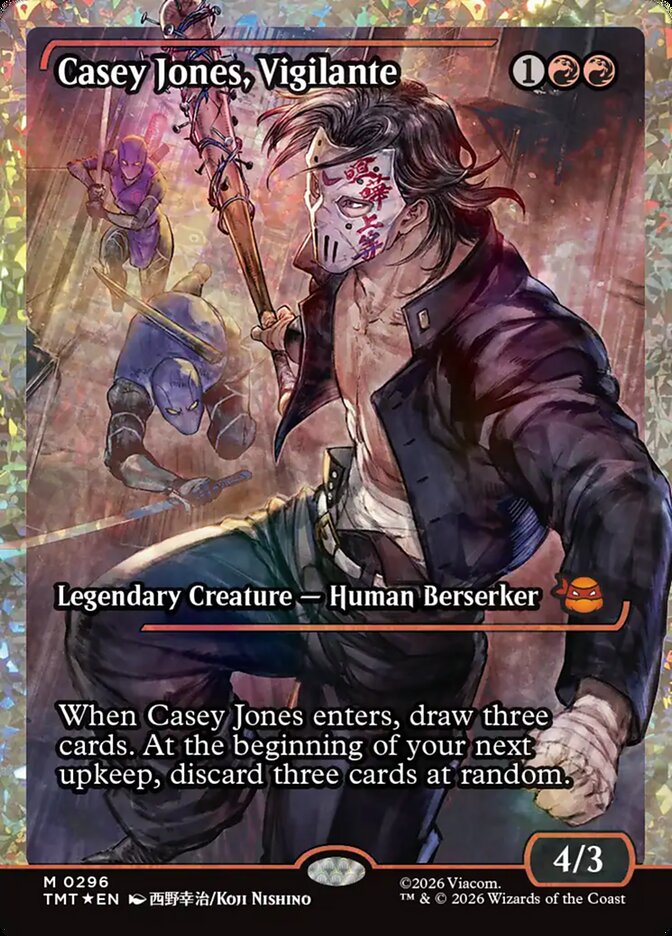 Casey Jones, Vigilante card image