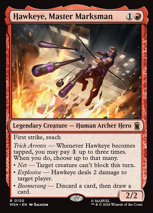 Hawkeye, Master Marksman Magic: The Gathering card