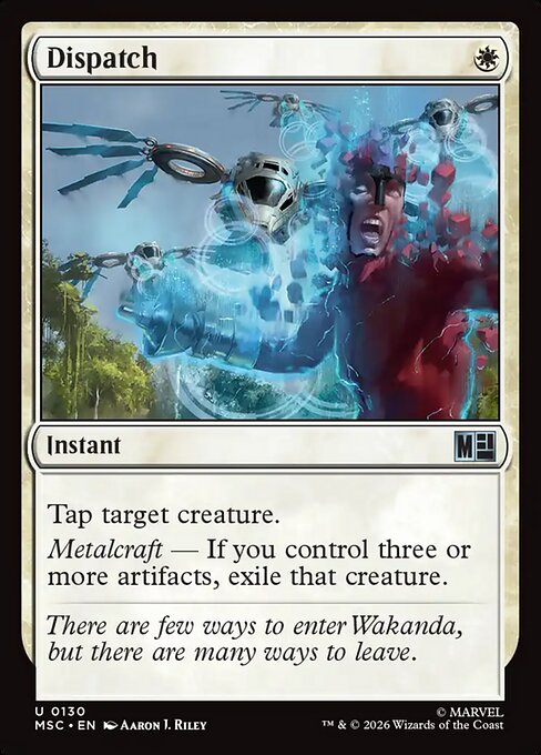 Dispatch Magic: The Gathering card