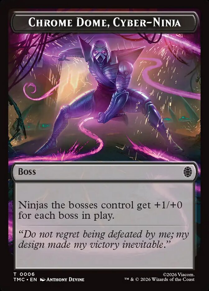 Chrome Dome, Cyber-Ninja card image