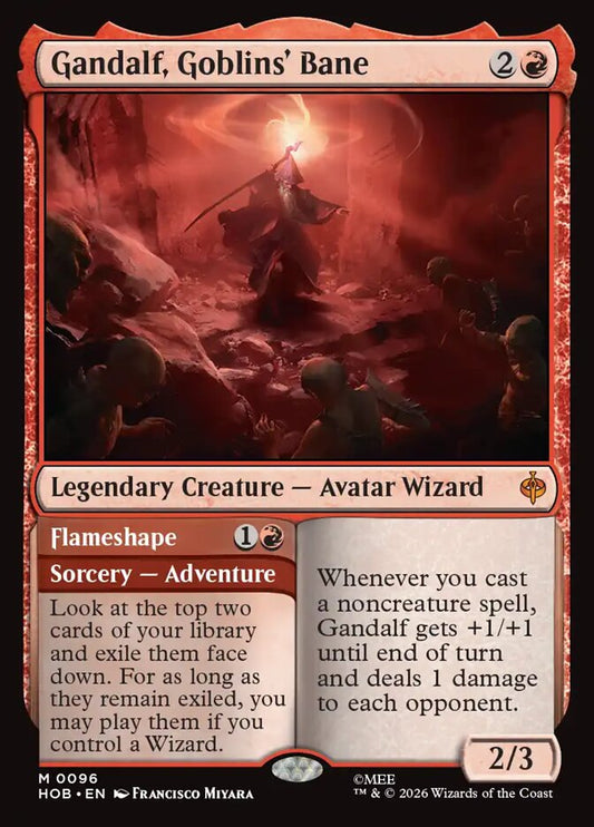 Gandalf, Goblins' Bane // Flameshape card image