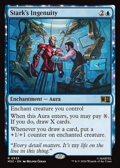 Stark's Ingenuity Magic: The Gathering card
