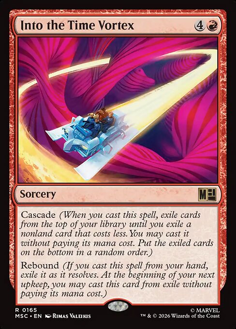 Into the Time Vortex Magic: The Gathering card