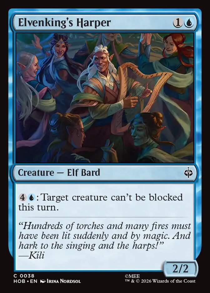 Elvenking's Harper card image