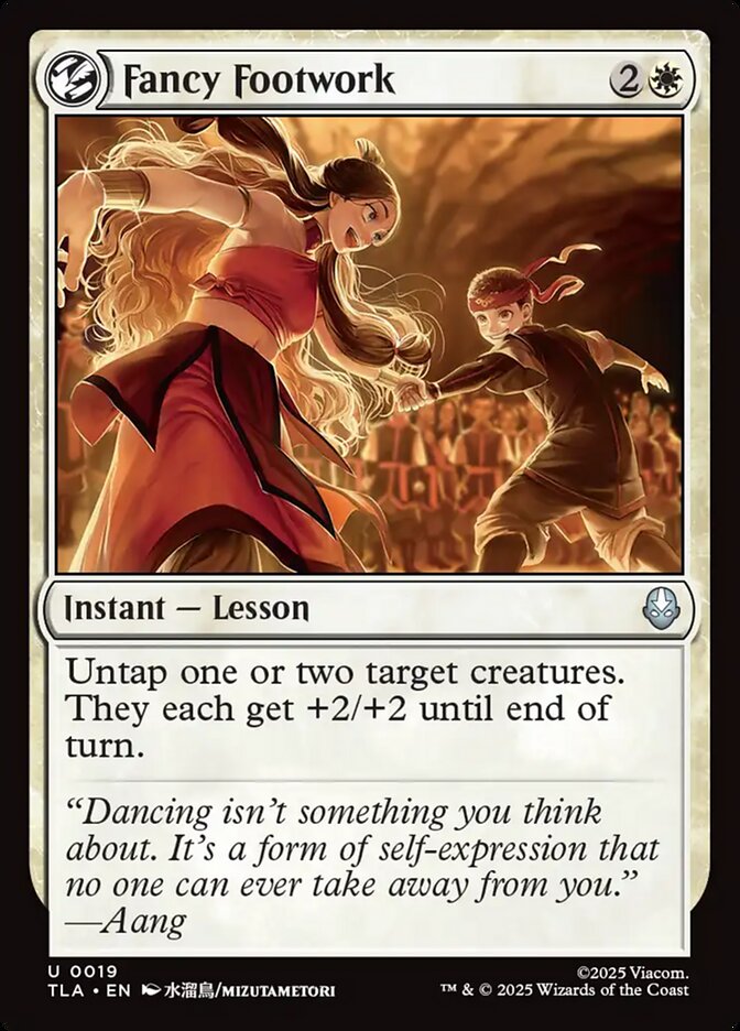 Fancy Footwork Magic: The Gathering card