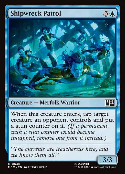 Shipwreck Patrol Magic: The Gathering card