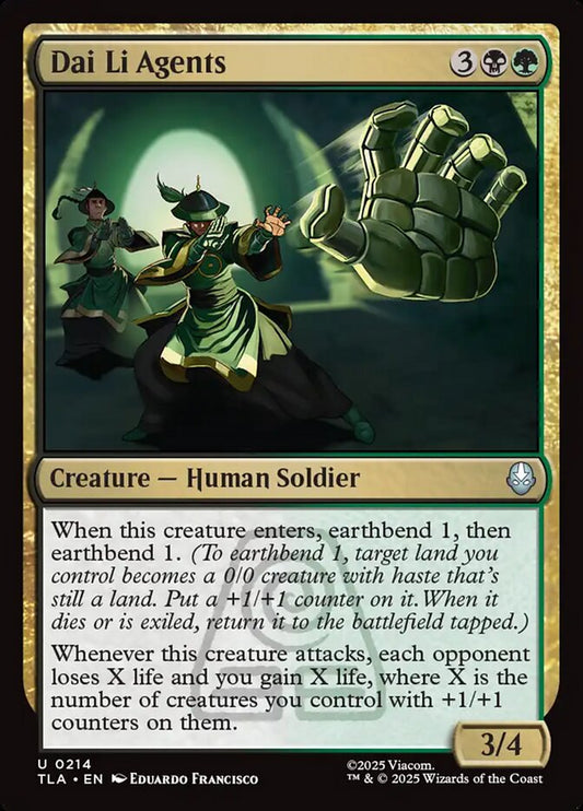 Dai Li Agents Magic: The Gathering card