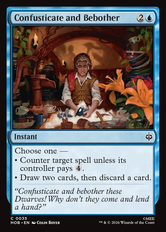 Confusticate and Bebother card image