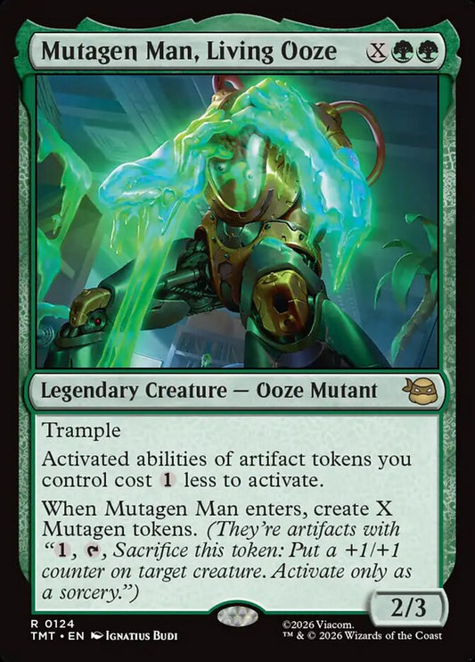 Mutagen Man, Living Ooze card image