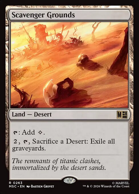 Scavenger Grounds Magic: The Gathering card