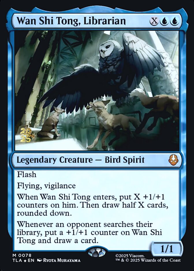 Wan Shi Tong, Librarian card image