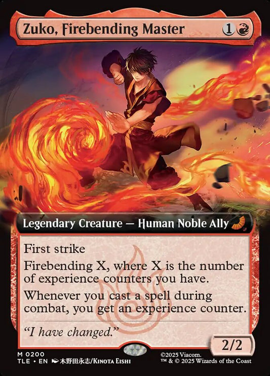 Zuko, Firebending Master card image