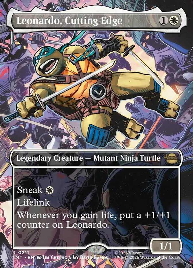 Leonardo, Cutting Edge card image