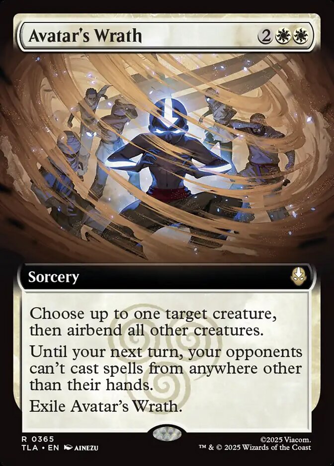 Avatar's Wrath Magic: The Gathering card