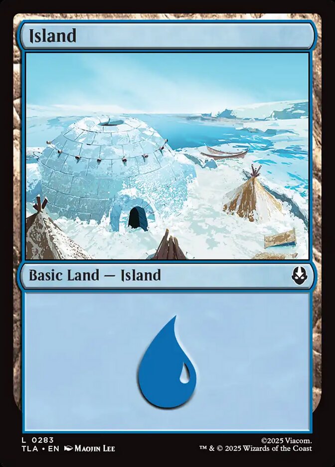Island Magic: The Gathering card