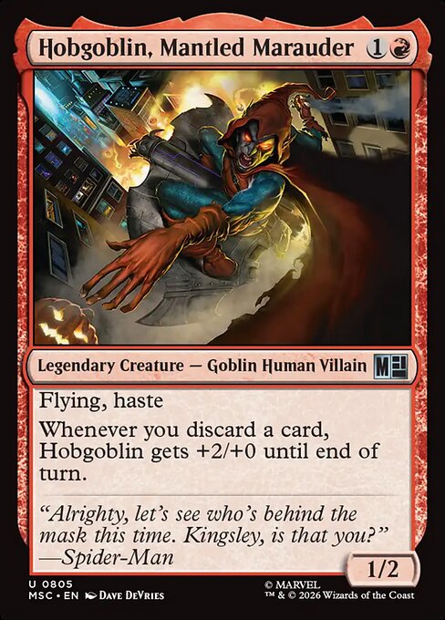 Hobgoblin, Mantled Marauder Magic: The Gathering card