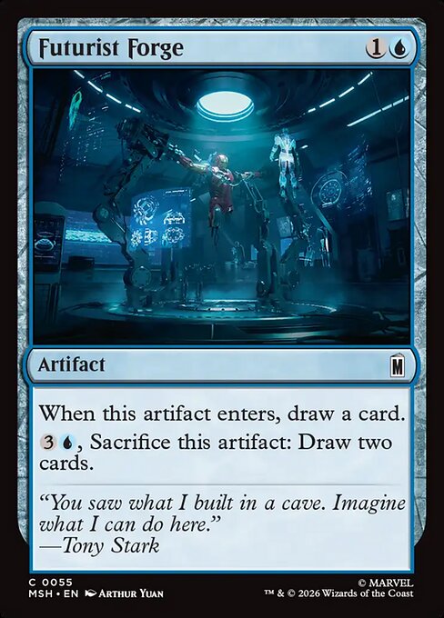 Futurist Forge Magic: The Gathering card