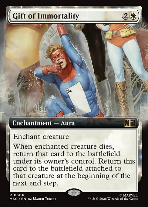 Gift of Immortality Magic: The Gathering card