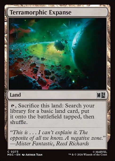 Terramorphic Expanse Magic: The Gathering card