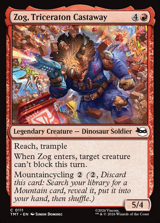 Zog, Triceraton Castaway card image