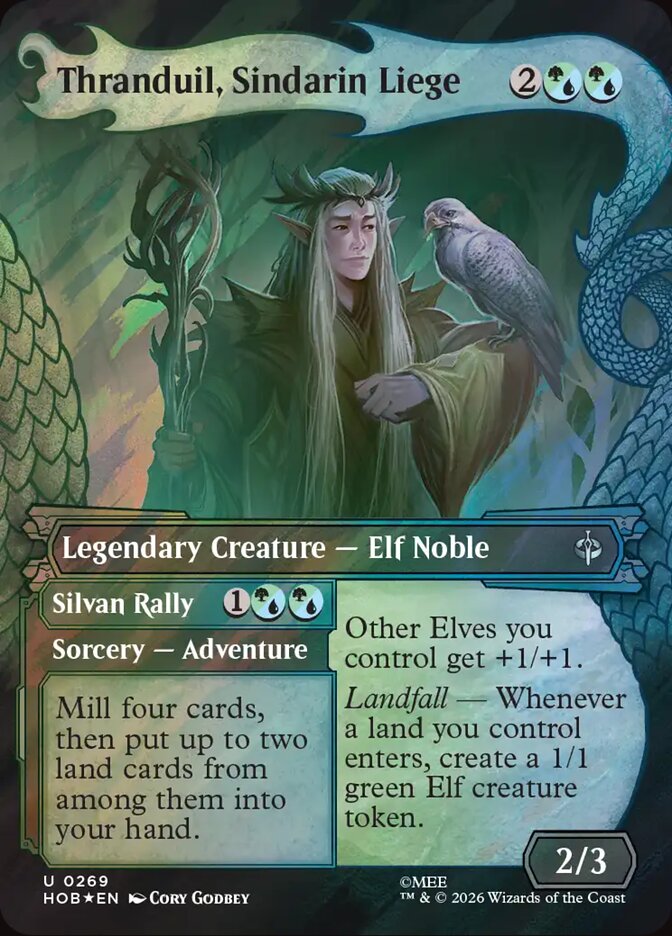 Thranduil, Sindarin Liege // Silvan Rally card image
