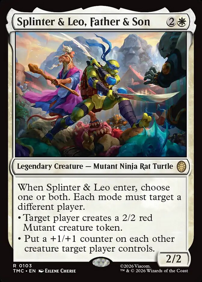 Splinter & Leo, Father & Son card image