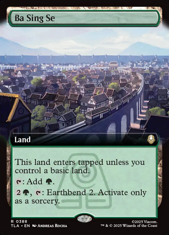 Ba Sing Se Magic: The Gathering card