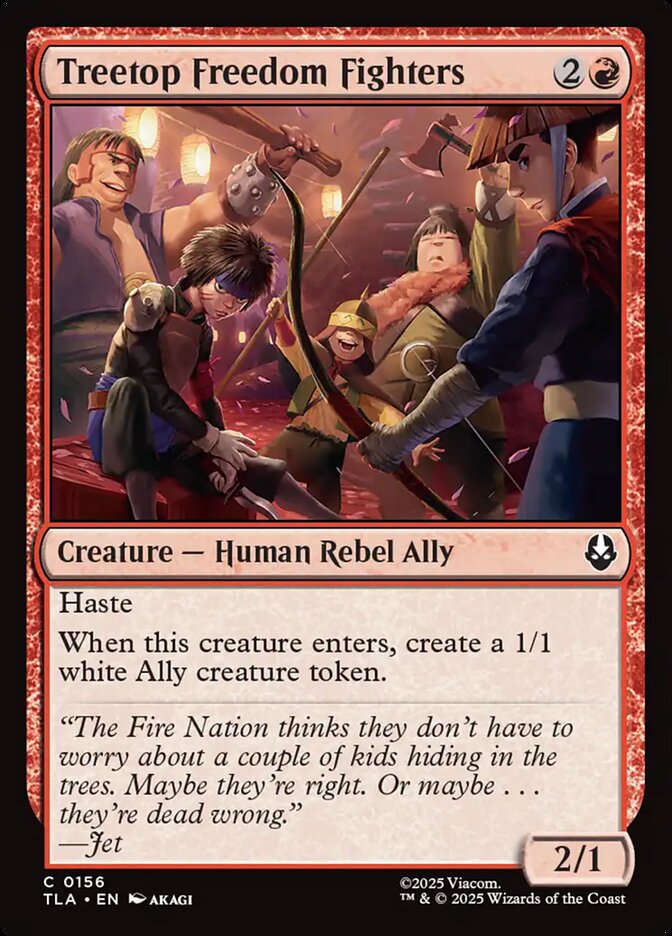 Treetop Freedom Fighters (Avatar: The Last Airbender)