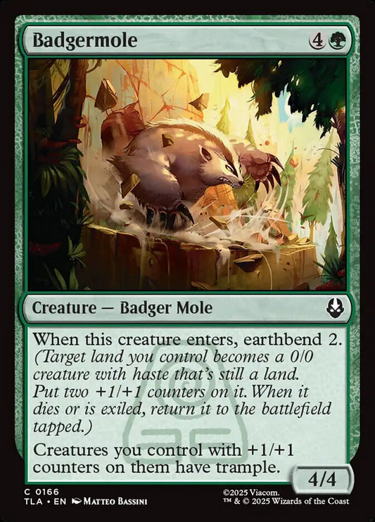 Badgermole Magic: The Gathering card