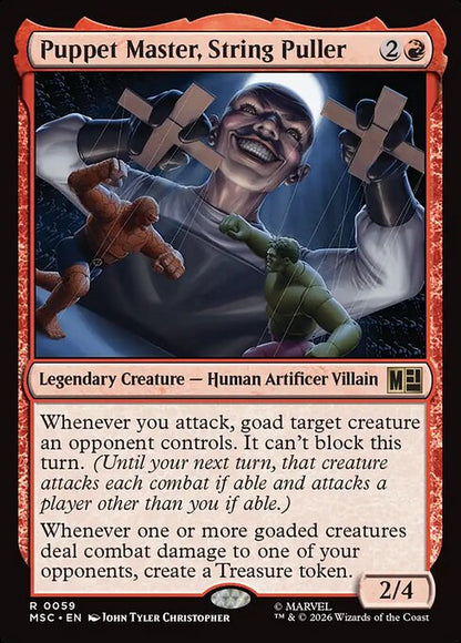 Puppet Master, String Puller Magic: The Gathering card